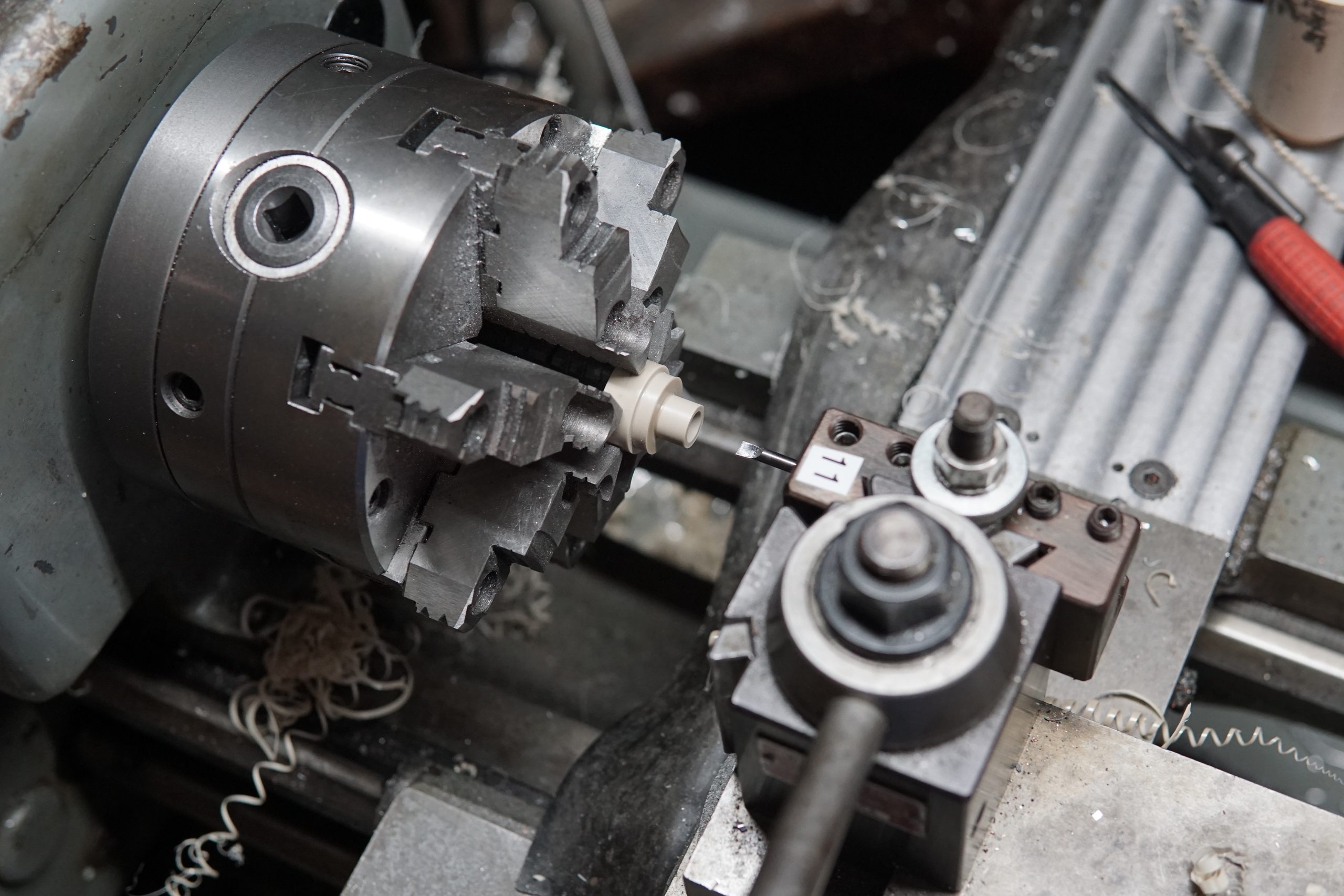 turning the bushing