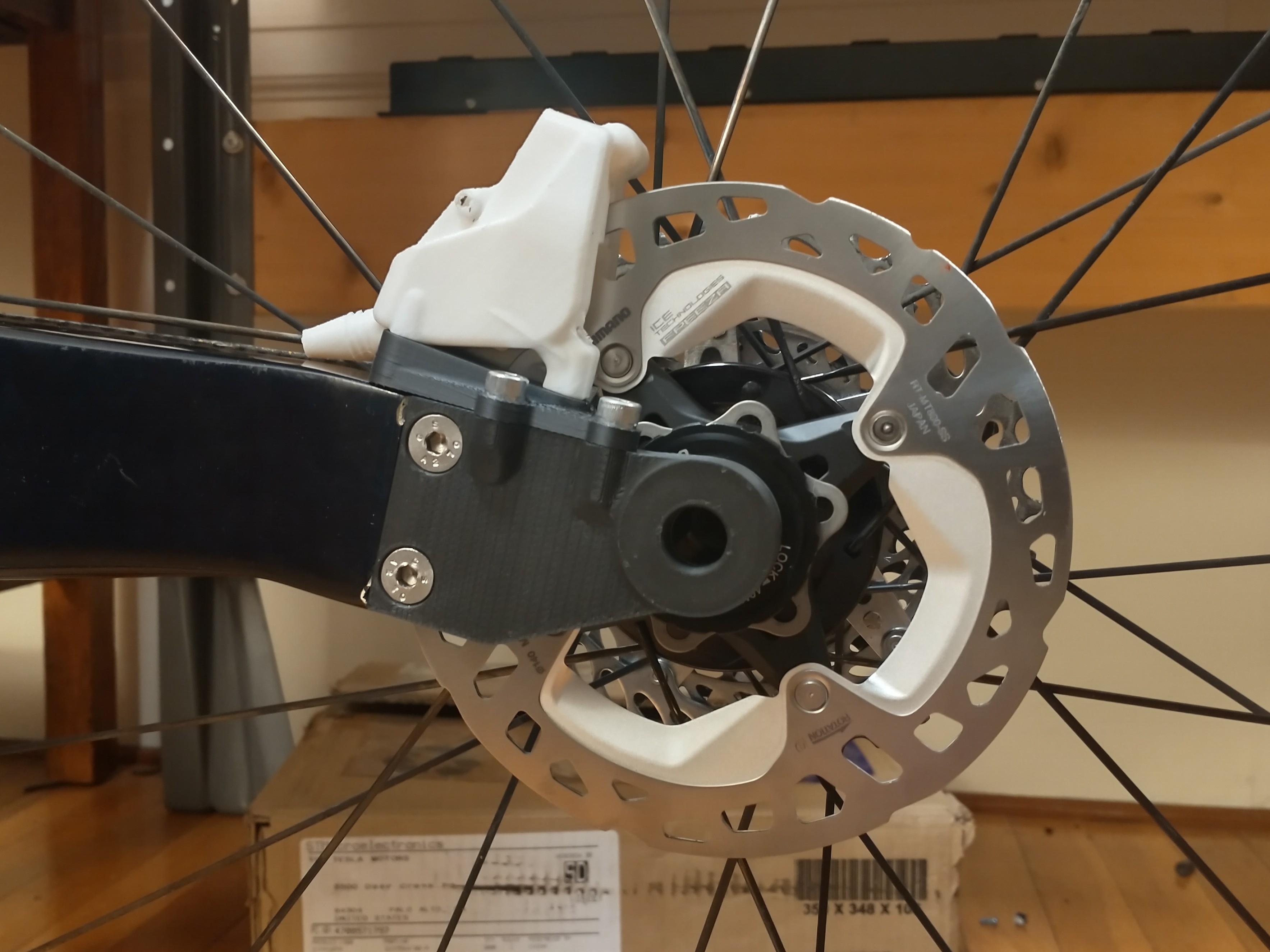 Printed dropout and caliper
